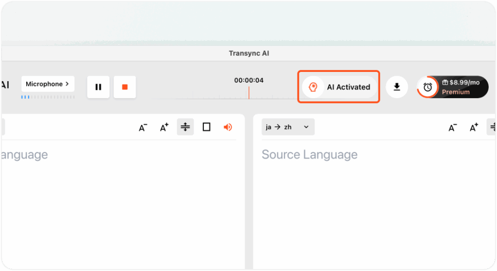 Transync AI AI Assistant