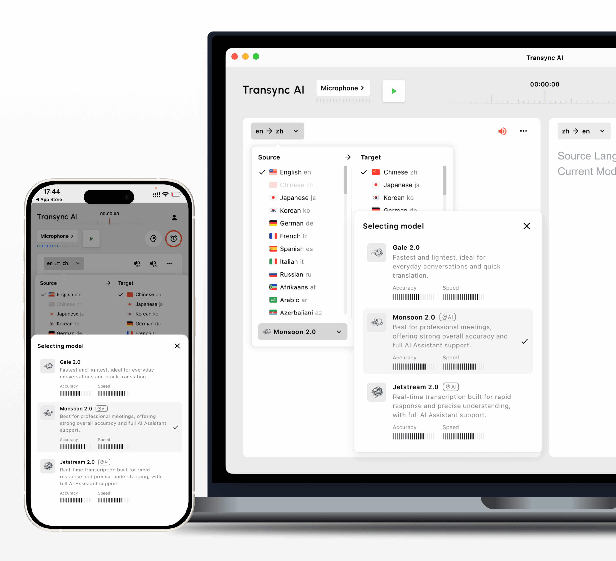 Model Transync AI v2.0 untuk terjemahan waktu nyata